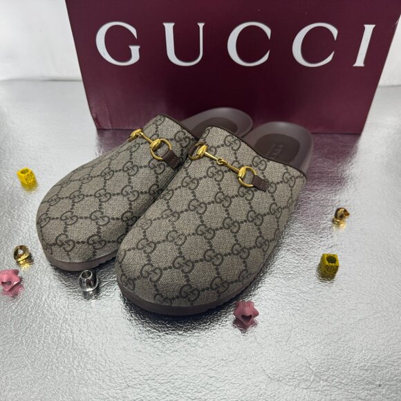 Authentic Gucci Women’s Brown Sandal SZ 39💕 - Picture 1 of 6